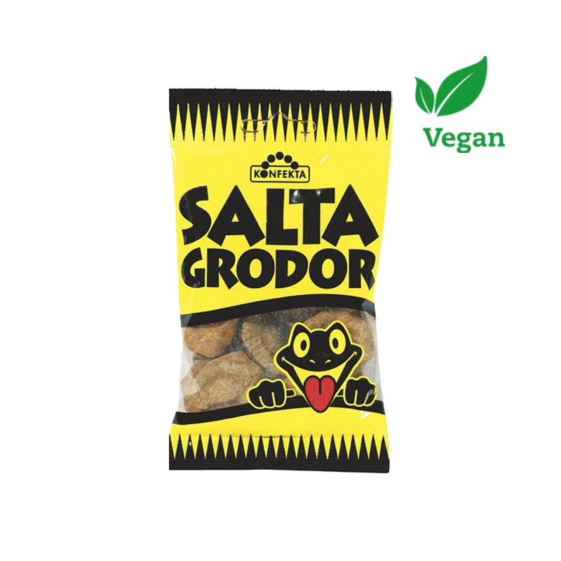 Konfekta Salta Grodor 65g