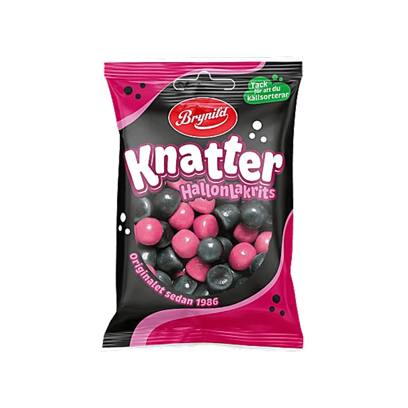 Knatter Regaliz y Frambuesa 80g