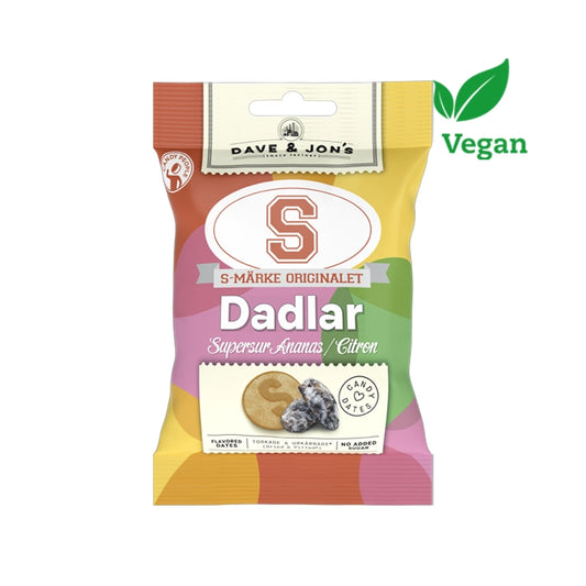 Dave & Jons Dates - S-Mark Sour 125g