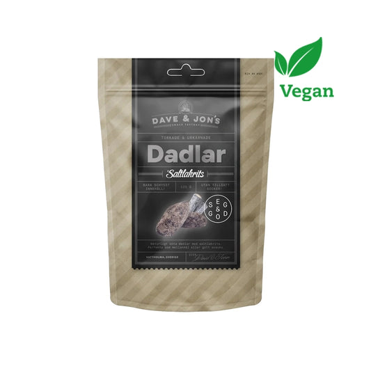 Dave & Jons Dates - Salty Liquorice 125g