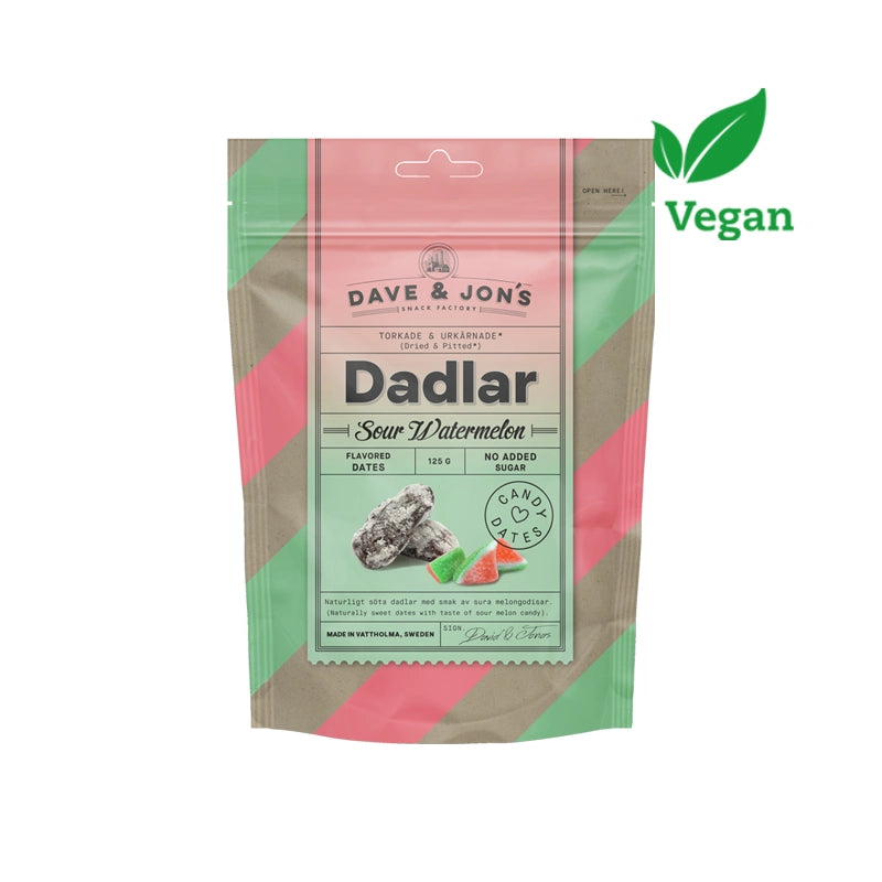 Dave & Jons Dates - Sour Watermelon 125g