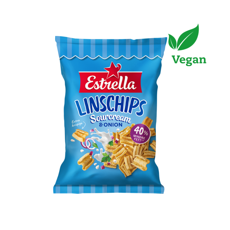 Estrella Linschips Sourcream & Onion 90g