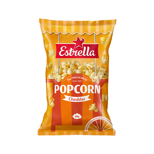 Estrella Popcorn Cheddar 80g