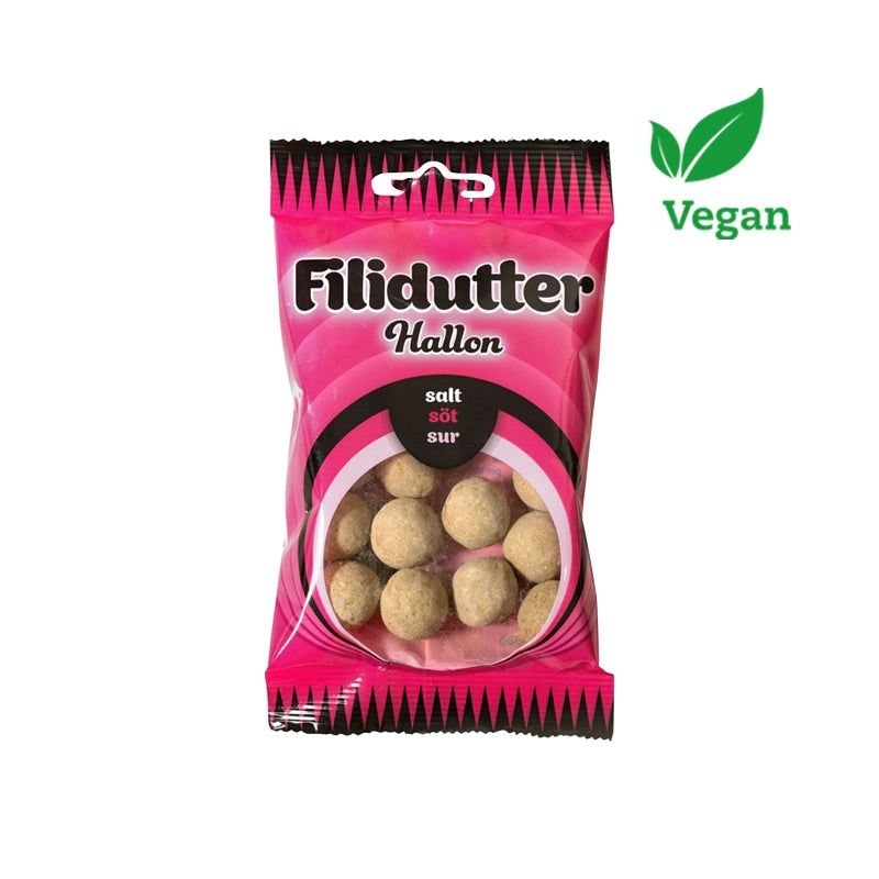 Konfekta Filidutter Hallon 65g