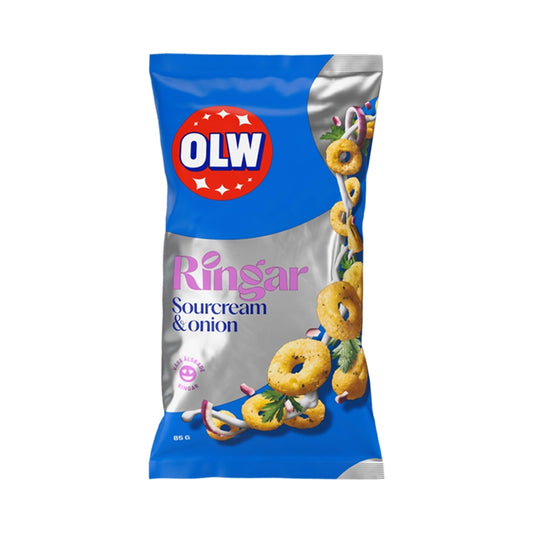 OLW Rings Sourcream & Onion 85g
