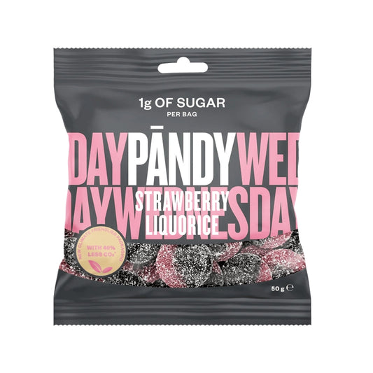 Pändy Strawberry Liquorice 50g