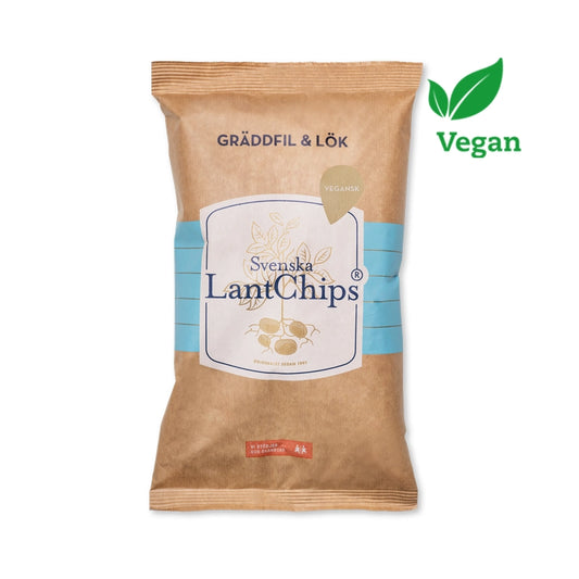LantChips Gräddfil & Lök 200g